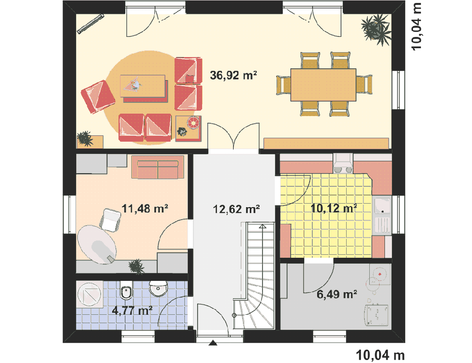 EBH - A3 L Floorplan 1