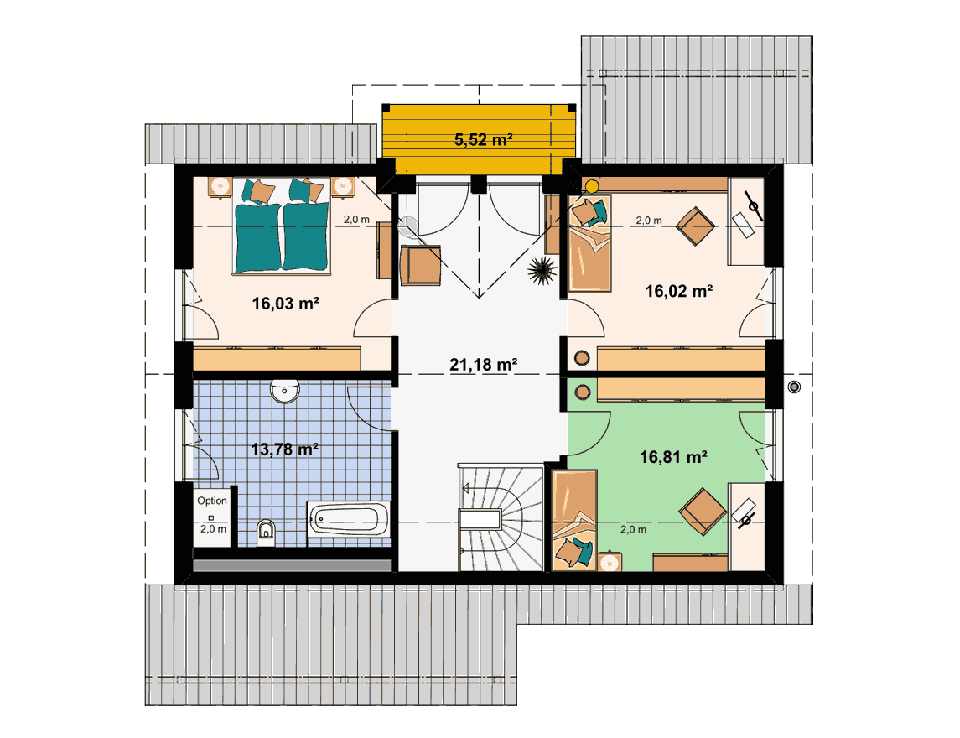 EBH - Haus Brandenburg Floorplan 2
