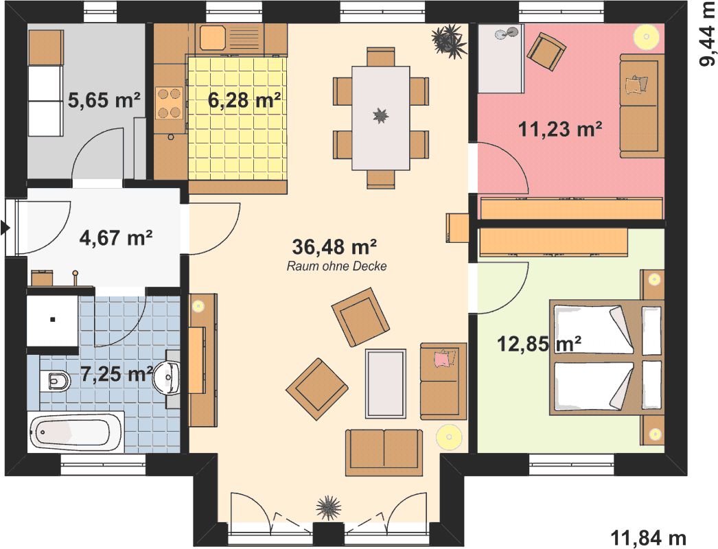 EBH - Haus für Zwei Floorplan 1