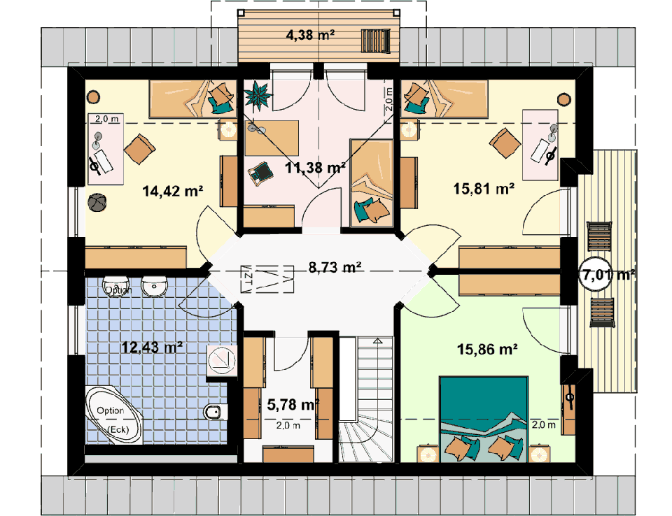 EBH - Heideland 3 Floorplan 2