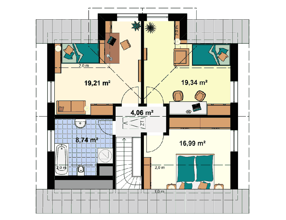 EBH - Maxx 3-3 Floorplan 2